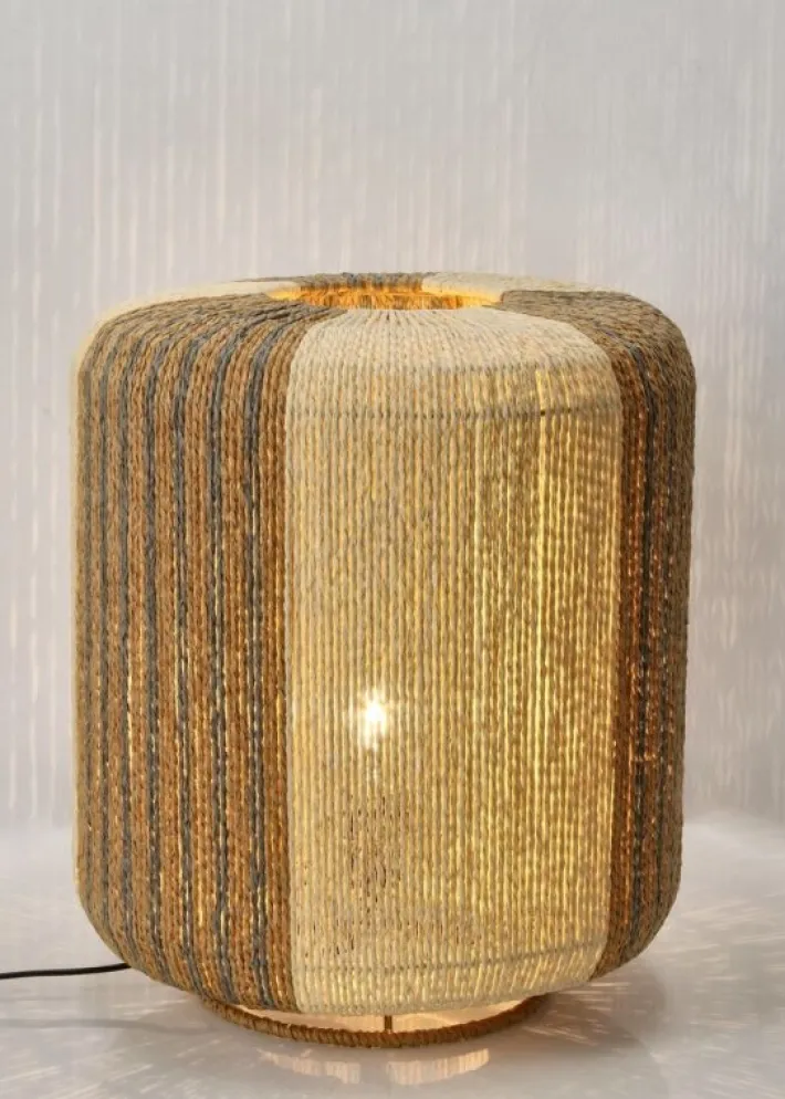 Bizzotto Lampade Da Tavolo>LAMPADA TAV. MALI BEIGE GRIGIO MARR D34