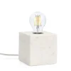 Bizzotto Lampade Da Tavolo>LAMPADA TAV. MANDLA MARMO BIANCO 12X12