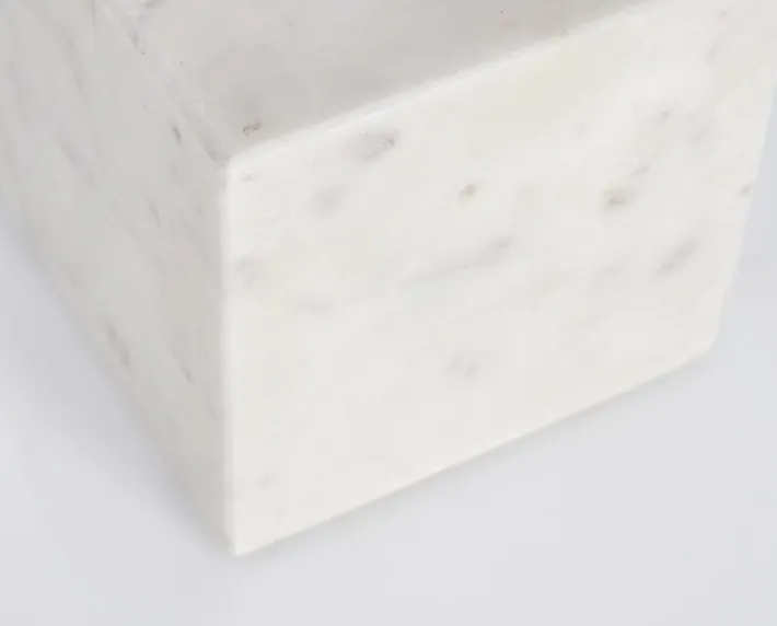 Bizzotto Lampade Da Tavolo>LAMPADA TAV. MANDLA MARMO BIANCO 12X12