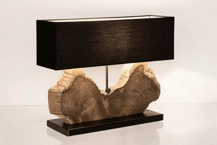 Bizzotto Lampade Da Tavolo>LAMPADA TAV. NAGA NERO H55