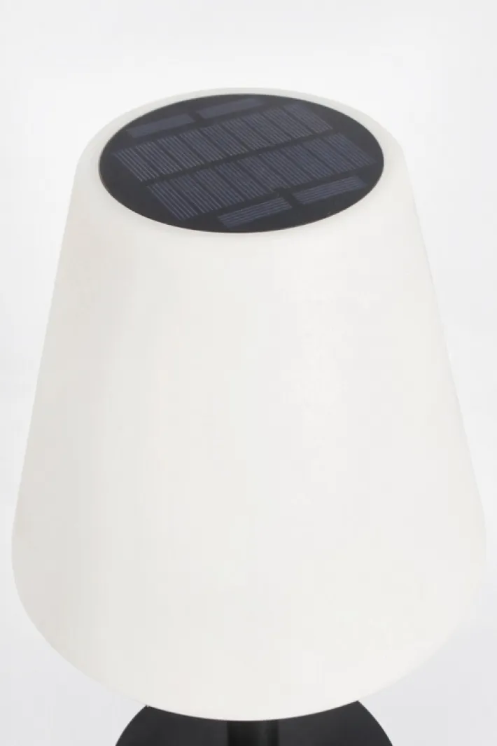 Bizzotto Illuminazione>LAMPADA TAV. SOLAR LED PE NERO H36