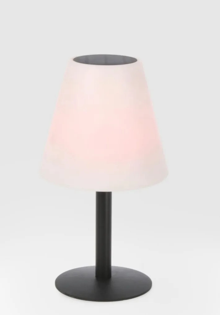 Bizzotto Illuminazione>LAMPADA TAV. SOLAR LED PE NERO H36