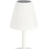 Bizzotto Illuminazione>LAMPADA TAV. SOLAR LED PE BIANCO H36