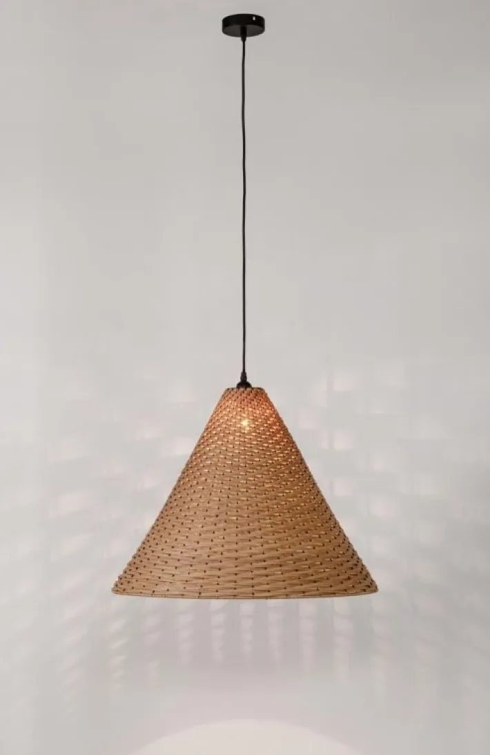 Bizzotto Lampadari>LAMPADARIO GABON MARRONE H46,5