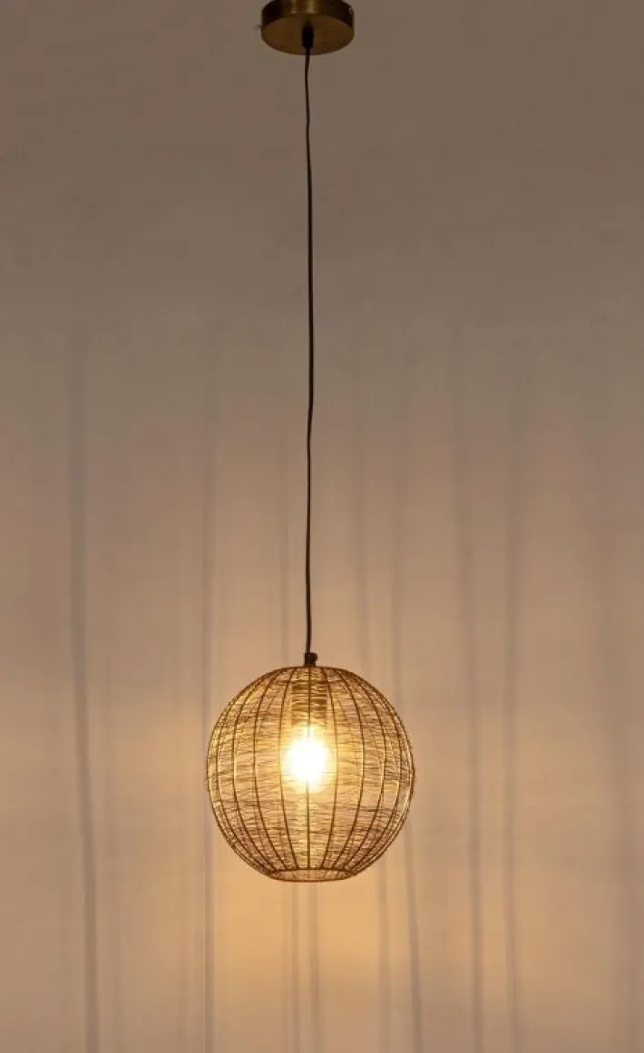 Bizzotto Lampadari>LAMPADARIO INAY TO DORATO D25