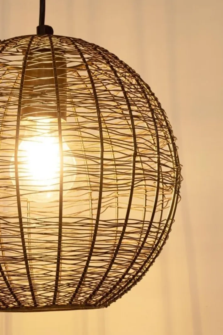 Bizzotto Lampadari>LAMPADARIO INAY TO DORATO D25