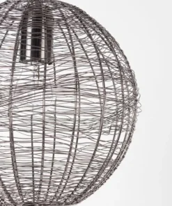 Bizzotto Lampadari>LAMPADARIO INAY TONDO NERO D25
