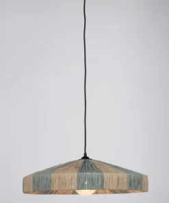 Bizzotto Lampadari>LAMPADARIO KANDA NATURALE AZZURRO D50