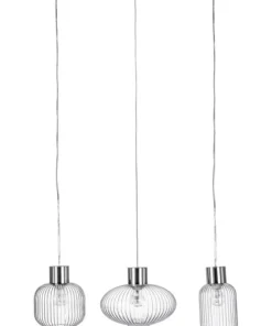 Bizzotto Lampadari>LAMPADARIO 3LUCI SHOWY RETT TRASP-ARG