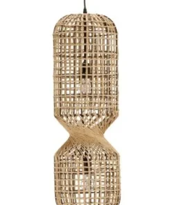 Bizzotto Lampadari>LAMPADARIO MALABO NATURALE H77,5