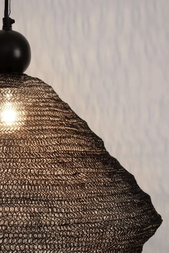 Bizzotto Lampadari>LAMPADARIO ODISSA ROMBO NERO D58