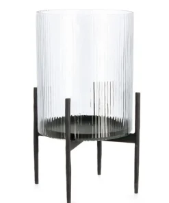 Bizzotto Lanterne>LANTERNA SIWAN VT NERO H40