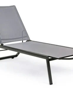 Bizzotto Lettini, Sdraio E Chaise Longue>LETTINO CON RUOTE IN ALLUMINIO ANTRACITE GK52 - CRUISE