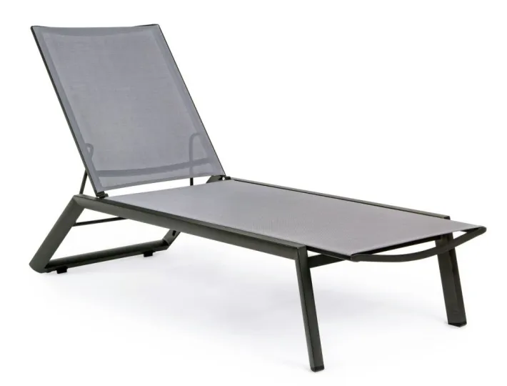 Bizzotto Lettini, Sdraio E Chaise Longue>LETTINO CON RUOTE IN ALLUMINIO ANTRACITE GK52 - CRUISE