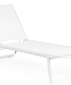 Bizzotto Lettini, Sdraio E Chaise Longue>LETTINO CON RUOTE IN ALLUMINIO BIANCO GK50 - CRUISE
