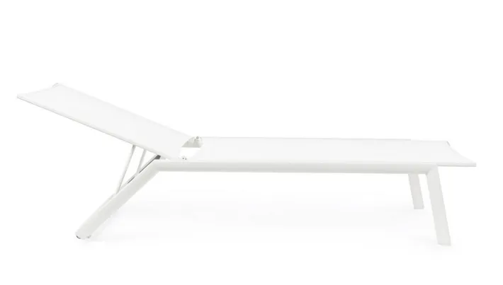 Bizzotto Lettini, Sdraio E Chaise Longue>LETTINO CON RUOTE IN ALLUMINIO BIANCO GK50 - CRUISE
