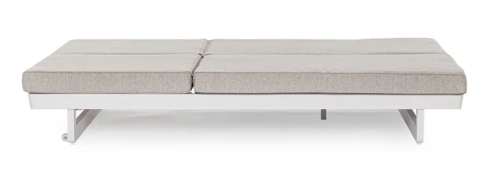 Bizzotto Lettini, Sdraio E Chaise Longue>LETTINO DOPPIO IN ALLUMINIO BIANCO WG20 - INFINITY
