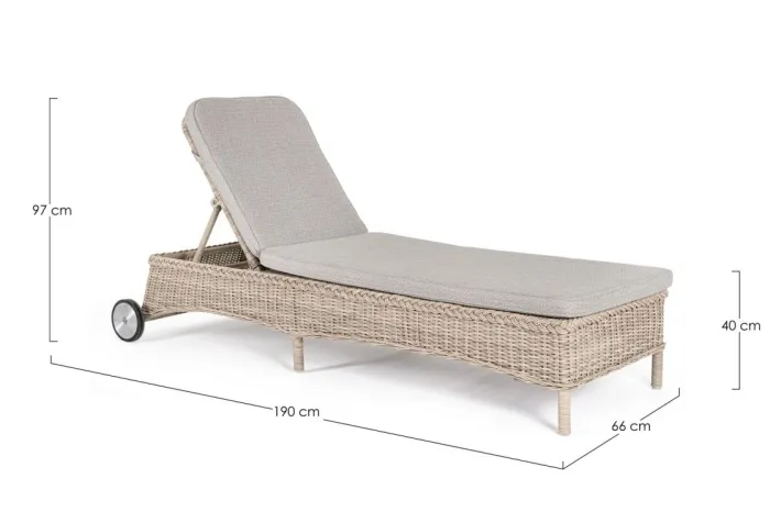 Bizzotto Lettini, Sdraio E Chaise Longue>LETTINO IN ALLUMINIO - JUPITER