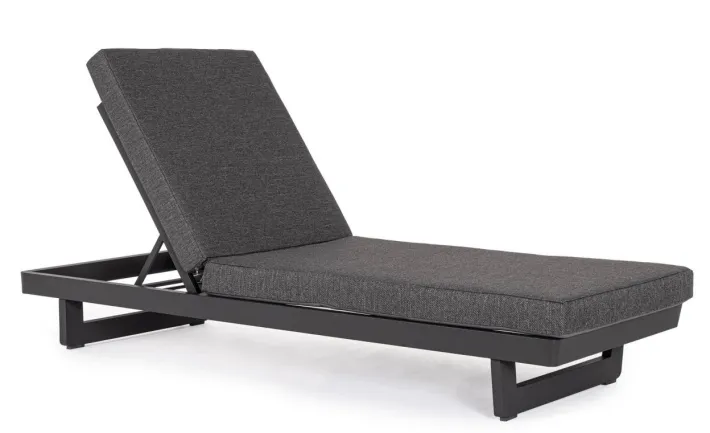 Bizzotto Lettini, Sdraio E Chaise Longue>LETTINO IN ALLUMINIO ANTRACITE WG21 - INFINITY