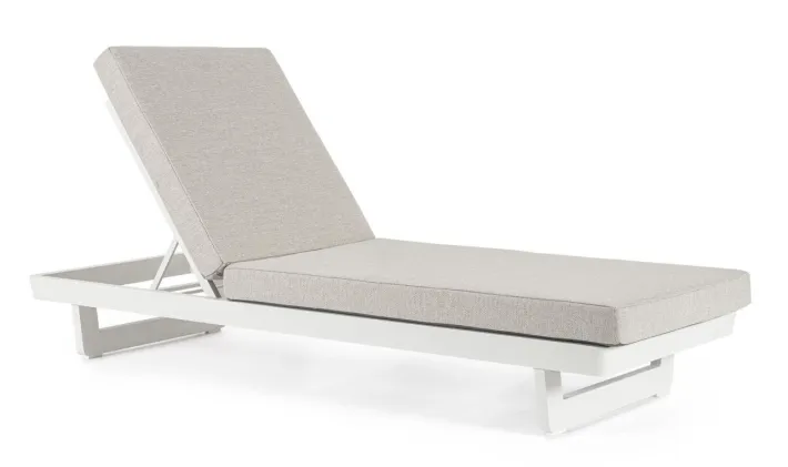 Bizzotto Lettini, Sdraio E Chaise Longue>LETTINO IN ALLUMINIO BIANCO WG20 - INFINITY