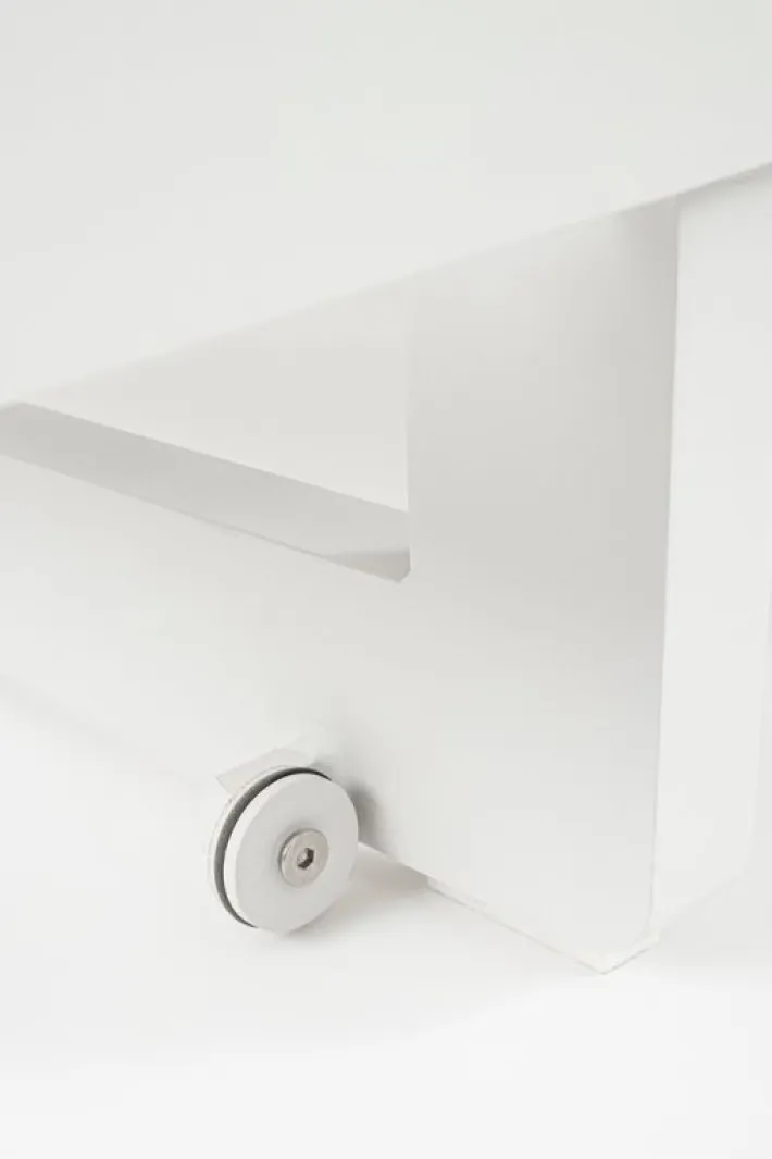 Bizzotto Lettini, Sdraio E Chaise Longue>LETTINO IN ALLUMINIO BIANCO WG20 - INFINITY