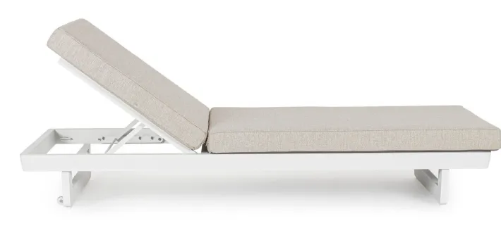 Bizzotto Lettini, Sdraio E Chaise Longue>LETTINO IN ALLUMINIO BIANCO WG20 - INFINITY