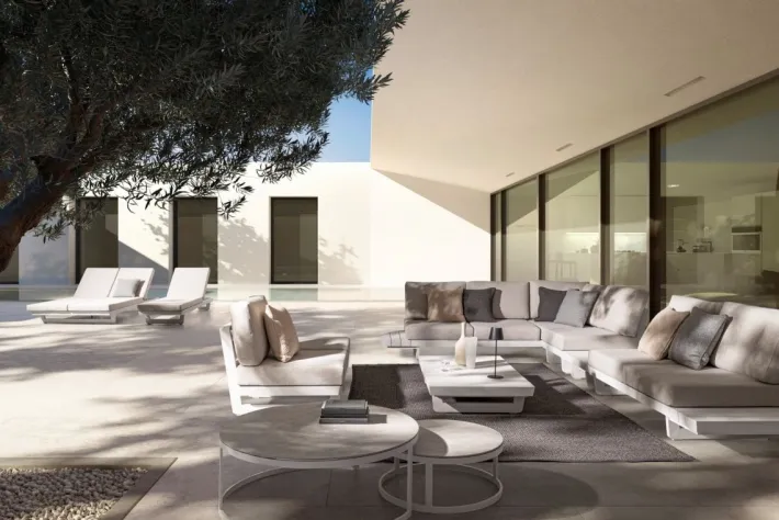 Bizzotto Lettini, Sdraio E Chaise Longue>LETTINO IN ALLUMINIO BIANCO WG20 - INFINITY