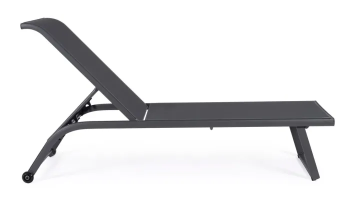 Bizzotto Lettini, Sdraio E Chaise Longue>LETTINO IN ALLUMINIO CON RUOTE ANTRACITE - TAYLOR