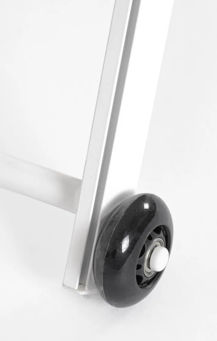 Bizzotto Lettini, Sdraio E Chaise Longue>LETTINO IN ALLUMINIO CON RUOTE BIANCO - TAYLOR