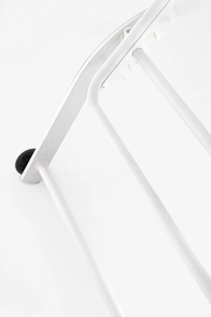 Bizzotto Lettini, Sdraio E Chaise Longue>LETTINO IN ALLUMINIO CON RUOTE BIANCO - TAYLOR