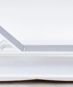 Bizzotto Lettini, Sdraio E Chaise Longue>LETTINO IN ALLUMINIO CON RUOTE BIANCO YK11 - SKIPPER NEW