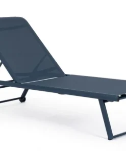 Bizzotto Lettini, Sdraio E Chaise Longue>LETTINO IN ALLUMINIO NAVY - TAYLOR