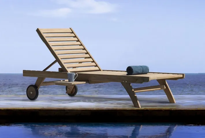 Bizzotto Lettini, Sdraio E Chaise Longue>LETTINO IN TEAK - MARYLAND
