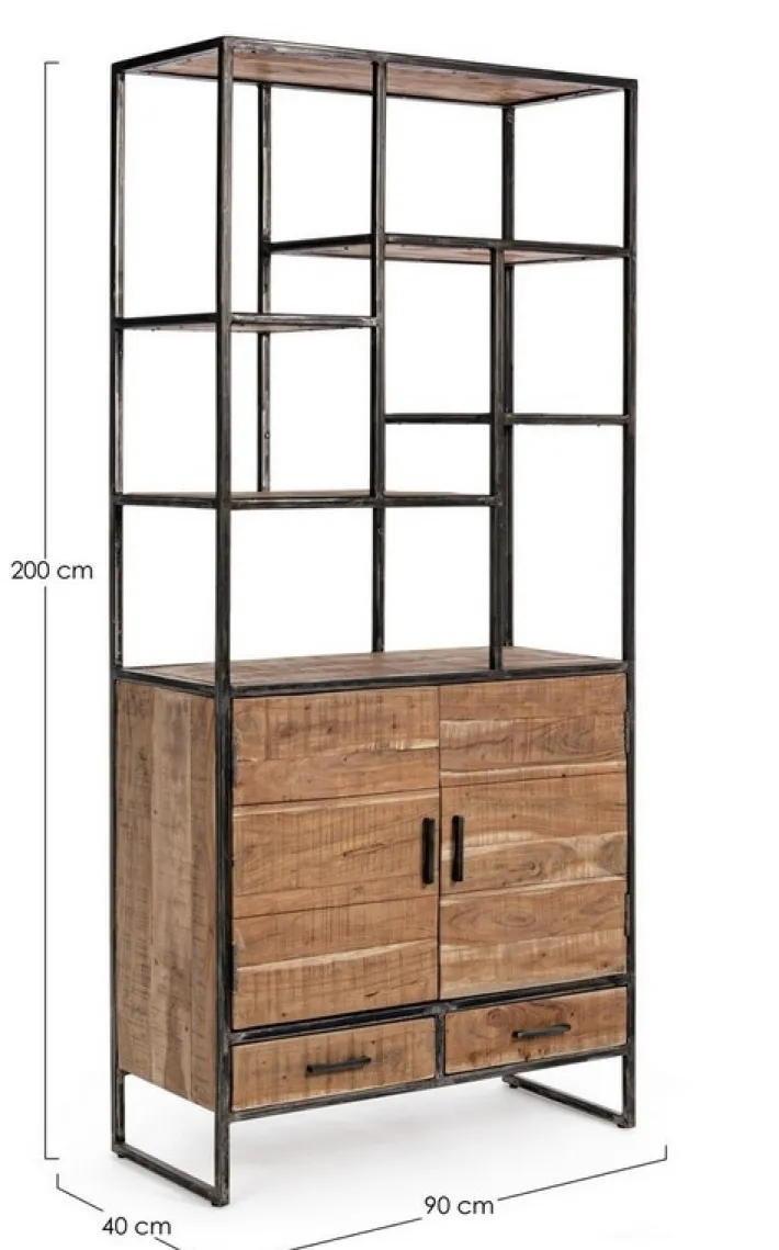 Bizzotto Librerie>LIBRERIA IN LEGNO - ELMER