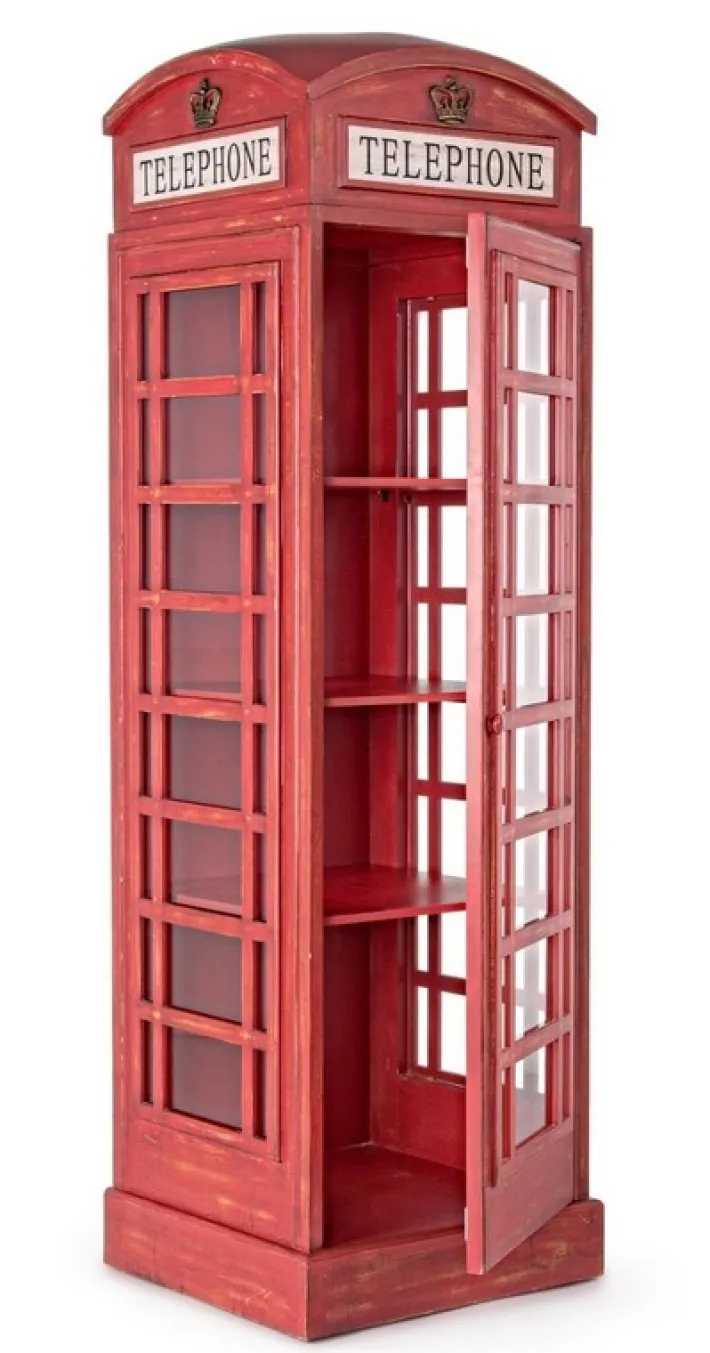 Bizzotto Librerie>LIBRERIA IN LEGNO - RED CABIN