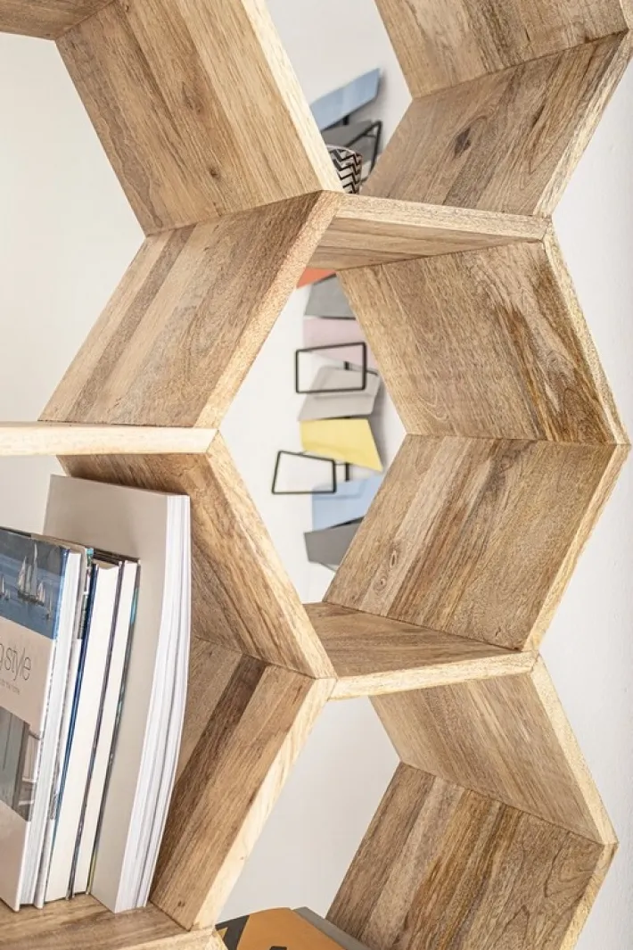 Bizzotto Librerie>LIBRERIA IN LEGNO - WAHIDA