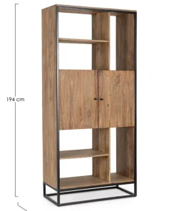 Bizzotto Librerie>LIBRERIA IN LEGNO SHEESHAM - NARTAN