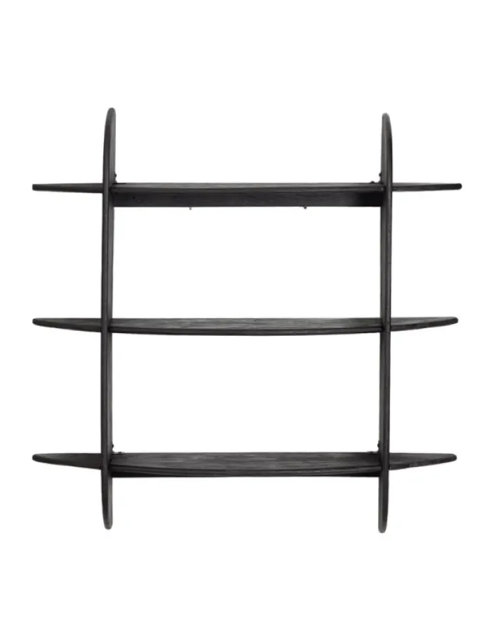 Bizzotto Mensole E Pensili>MENSOLA 3P WESTWOOD NERO