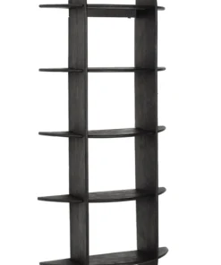 Bizzotto Mensole E Pensili>MENSOLA 5P WESTWOOD NERO
