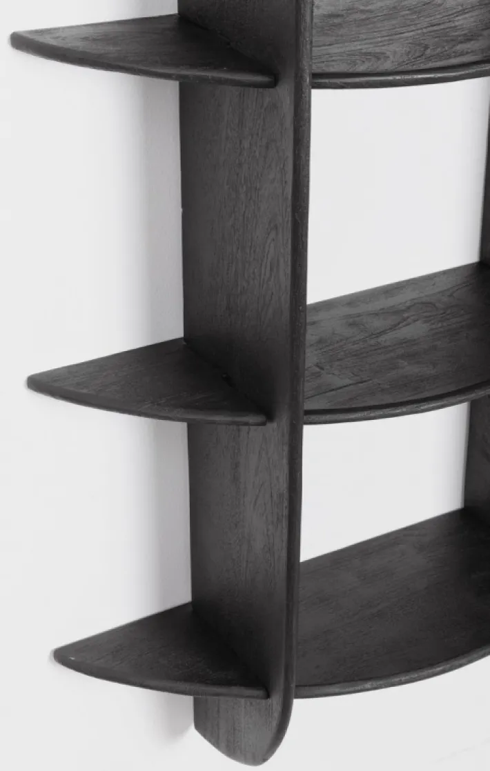 Bizzotto Mensole E Pensili>MENSOLA 5P WESTWOOD NERO