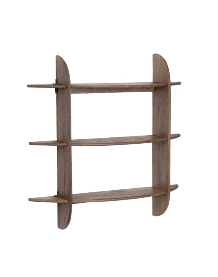 Bizzotto Mensole E Pensili>MENSOLA 3P WESTWOOD RUSTIC BROWN