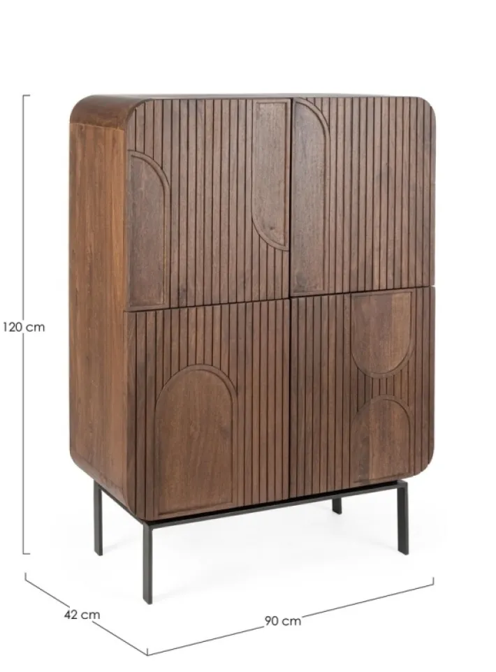 Bizzotto Credenze>MOBILE ALTO IN LEGNO - ORISSA
