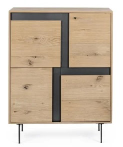 Bizzotto Credenze>MOBILE ALTO IN LEGNO - STANWOOD