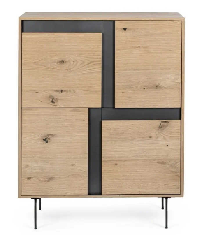 Bizzotto Credenze>MOBILE ALTO IN LEGNO - STANWOOD
