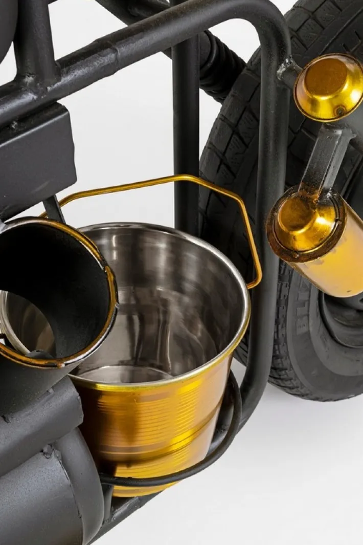 Bizzotto Carrelli Ed Espositori>MOBILE BAR IN ACCIAIO - MOTO SPEED