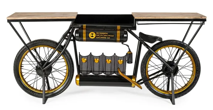 Bizzotto Carrelli Ed Espositori>MOBILE BAR IN ACCIAIO - MOTO EPIC