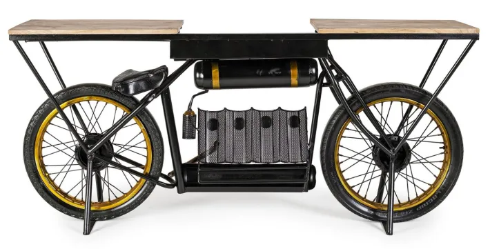 Bizzotto Carrelli Ed Espositori>MOBILE BAR IN ACCIAIO - MOTO EPIC