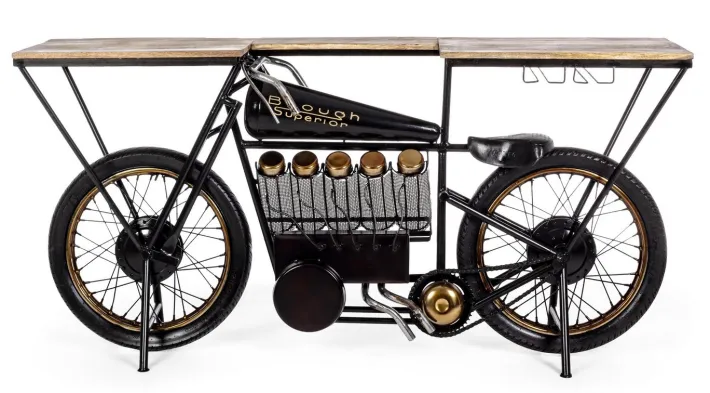 Bizzotto Carrelli Ed Espositori>MOBILE BAR IN METALLO - MOTO REPLICA