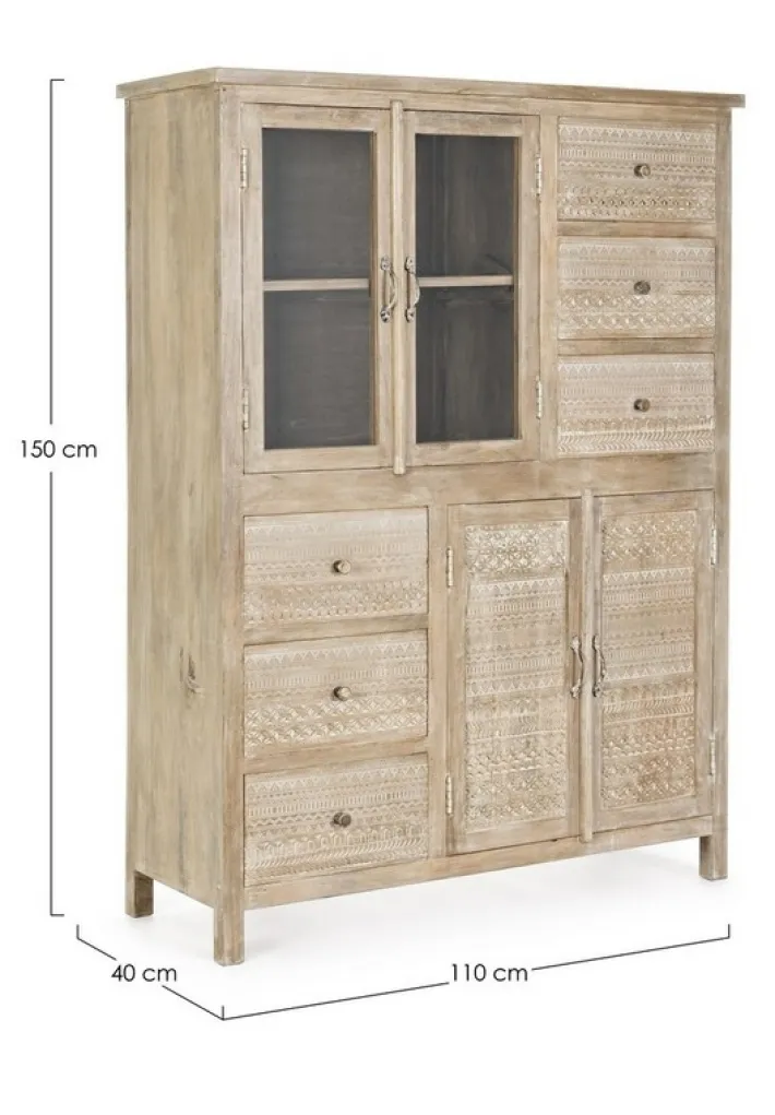 Bizzotto Credenze>MOBILE IN LEGNO 4 ANTE - MAYRA