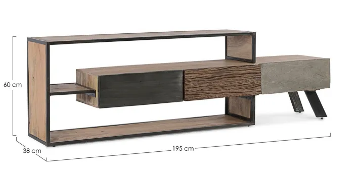 Bizzotto Porta Tv E Mobili Bassi>MOBILE IN LEGNO - MANCHESTER